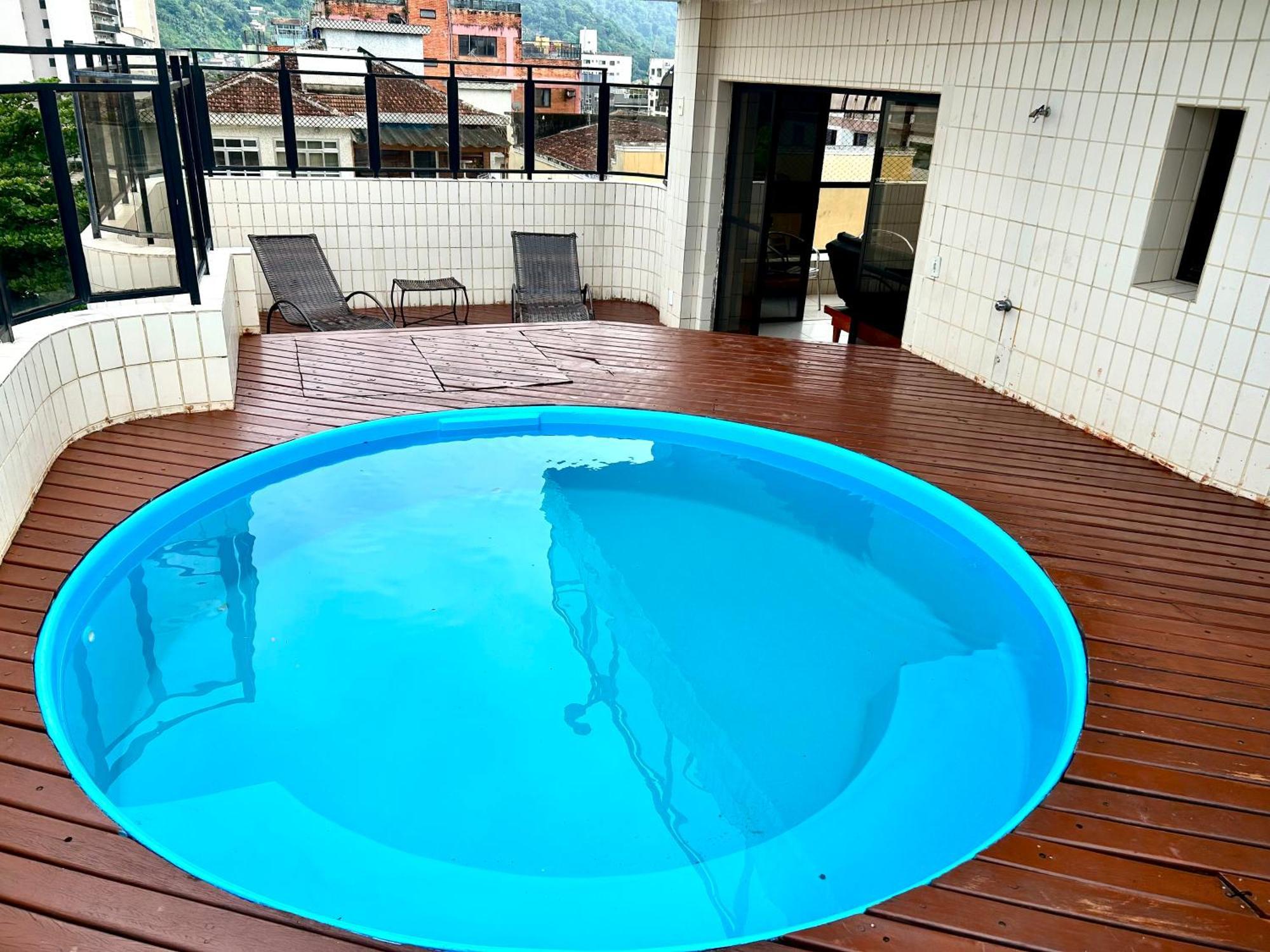 Cobertura Guaruja Churrasqueira E Piscina Privativas Zewnętrze zdjęcie
